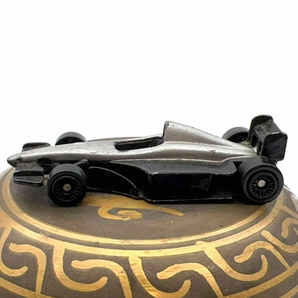 Hot Wheels 1993 Indy Car Black Silver Diecast Formula 1‎ Racer McDonalds Toy